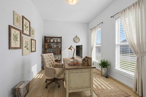 231 Sundown Road, Cochrane, AB - Indoor Photo Showing Office