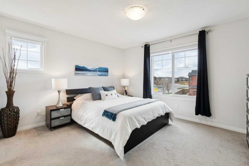8 Walgrove Green Se, Calgary, AB - Indoor Photo Showing Bedroom
