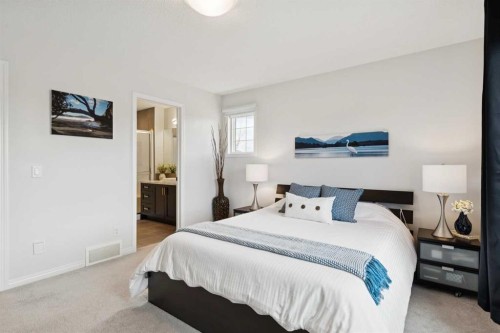 8 Walgrove Green Se, Calgary, AB - Indoor Photo Showing Bedroom