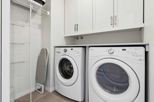 8 Walgrove Green Se, Calgary, AB - Indoor Photo Showing Laundry Room
