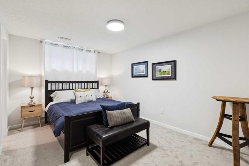 8 Walgrove Green Se, Calgary, AB - Indoor Photo Showing Bedroom
