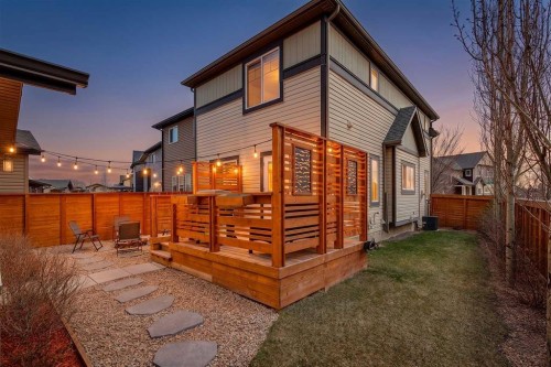 8 Walgrove Green Se, Calgary, AB - Outdoor With Deck Patio Veranda