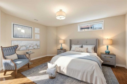 1656 Evergreen Hill Sw, Calgary, AB - Indoor Photo Showing Bedroom