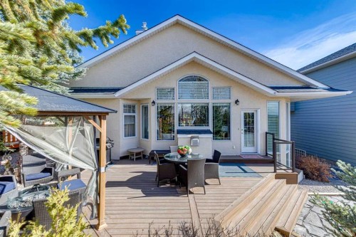 1656 Evergreen Hill Sw, Calgary, AB - Outdoor With Deck Patio Veranda