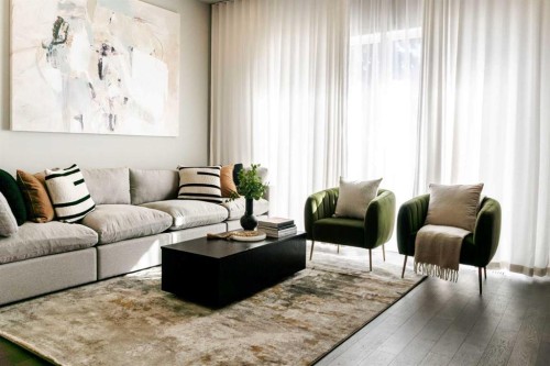 229 27 Avenue Nw, Calgary, AB - Indoor Photo Showing Living Room