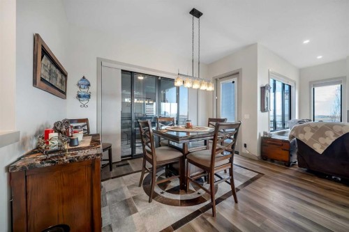 349 Limestone Bay, Balzac, AB - Indoor Photo Showing Dining Room
