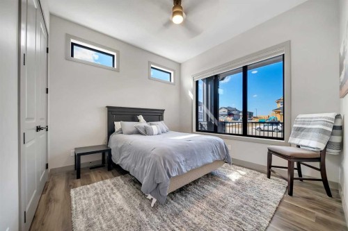 349 Limestone Bay, Balzac, AB - Indoor Photo Showing Bedroom