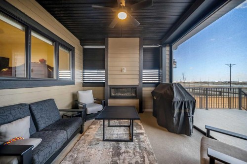 349 Limestone Bay, Balzac, AB - Outdoor With Deck Patio Veranda With Exterior