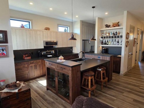 349 Limestone Bay, Balzac, AB - Indoor Photo Showing Kitchen