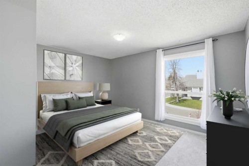 55 Templegreen Drive Ne, Calgary, AB - Indoor Photo Showing Bedroom