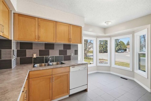 55 Templegreen Drive Ne, Calgary, AB - Indoor Photo Showing Kitchen With Double Sink