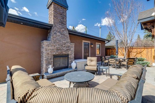 4315 17 Street Sw, Calgary, AB - Outdoor With Fireplace With Exterior