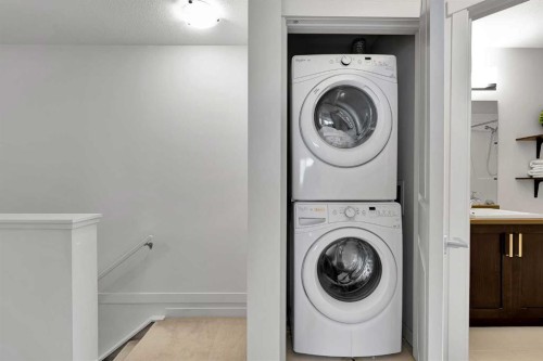 898 Sherwood Boulevard Nw, Calgary, AB - Indoor Photo Showing Laundry Room