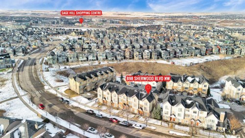 898 Sherwood Boulevard Nw, Calgary, AB - Outdoor With View