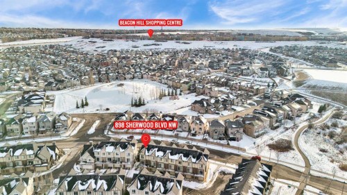 898 Sherwood Boulevard Nw, Calgary, AB - Outdoor With View