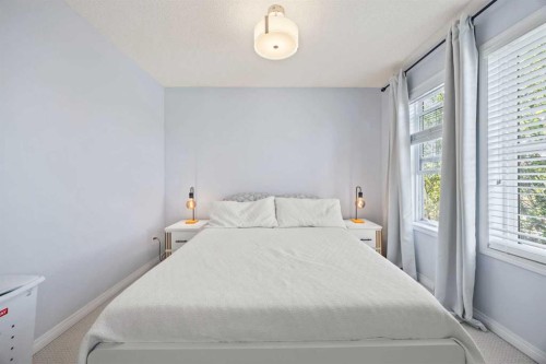 371 Silverado Drive Sw, Calgary, AB - Indoor Photo Showing Bedroom
