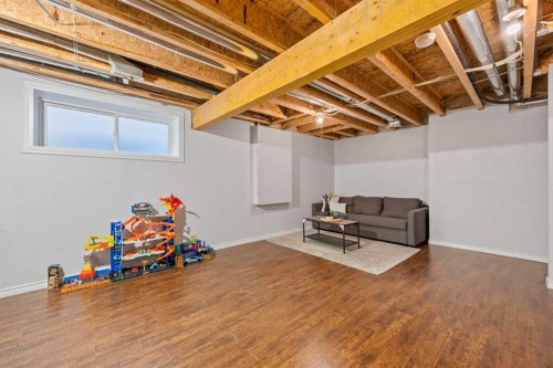 371 Silverado Drive Sw, Calgary, AB - Indoor Photo Showing Basement