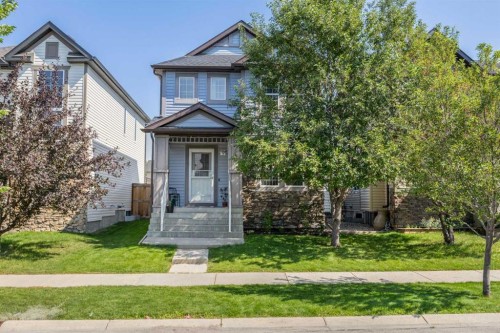 371 Silverado Drive Sw, Calgary, AB - Outdoor With Facade