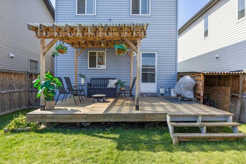 371 Silverado Drive Sw, Calgary, AB - Outdoor With Deck Patio Veranda With Exterior