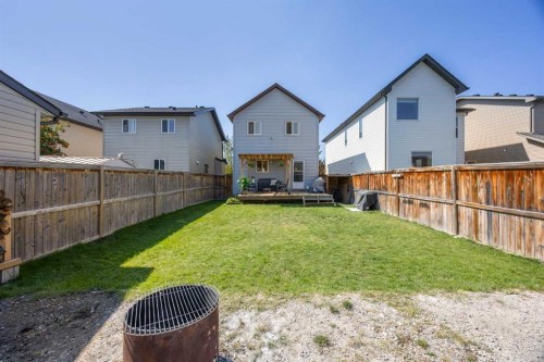 371 Silverado Drive Sw, Calgary, AB - Outdoor With Backyard With Exterior