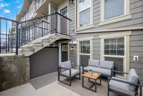 167 Cranbrook Square Se, Calgary, AB - Outdoor With Deck Patio Veranda With Exterior