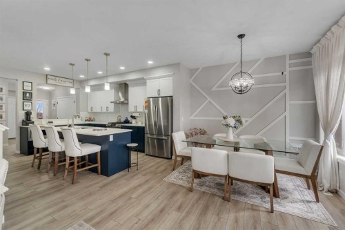 341 Walcrest View Se, Calgary, AB - Indoor Photo Showing Dining Room