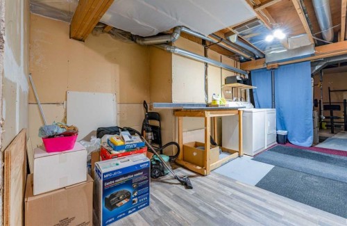 6640 Temple Drive Ne, Calgary, AB - Indoor Photo Showing Basement