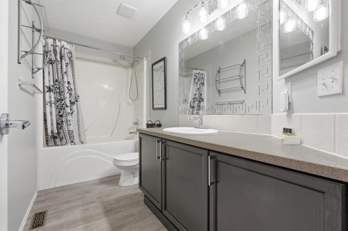 44 Cimarron Grove Way, Okotoks, AB - Indoor Photo Showing Bathroom