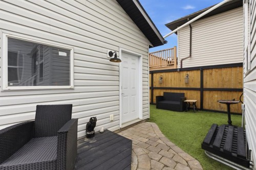 44 Cimarron Grove Way, Okotoks, AB - Outdoor With Deck Patio Veranda With Exterior