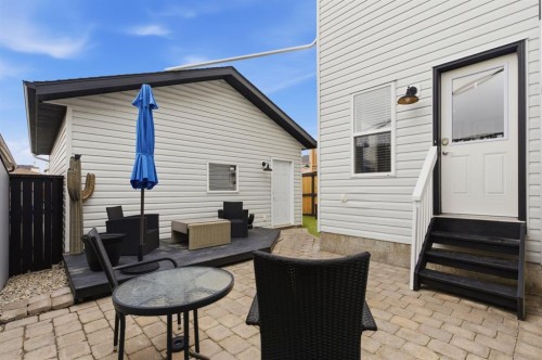 44 Cimarron Grove Way, Okotoks, AB - Outdoor With Deck Patio Veranda With Exterior