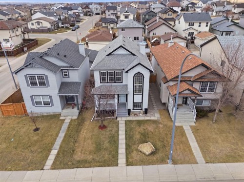 44 Cimarron Grove Way, Okotoks, AB - Outdoor With Facade