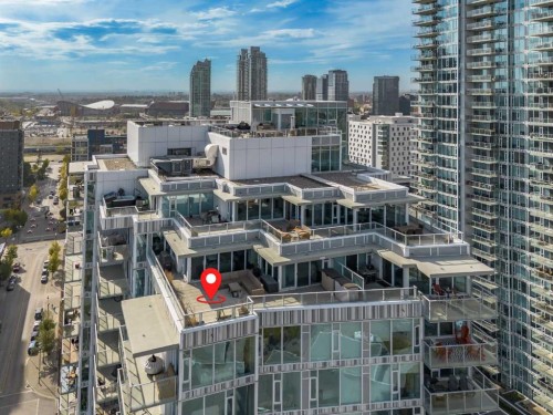 1802-519 Riverfront Avenue Se, Calgary, AB - Outdoor With View