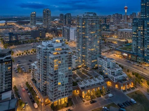 1802-519 Riverfront Avenue Se, Calgary, AB - Outdoor With View