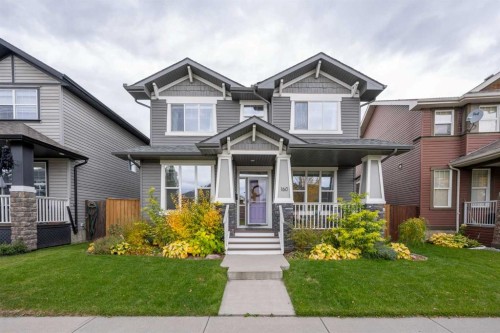 160 Prestwick Manor Se, Calgary, AB - Outdoor With Deck Patio Veranda With Facade
