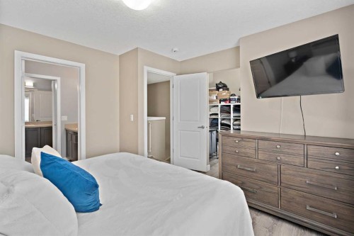 205 Copperstone Park Se, Calgary, AB - Indoor Photo Showing Bedroom