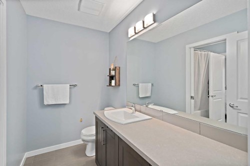 205 Copperstone Park Se, Calgary, AB - Indoor Photo Showing Bathroom