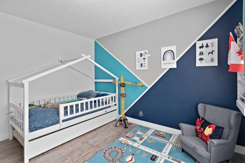 205 Copperstone Park Se, Calgary, AB - Indoor Photo Showing Bedroom