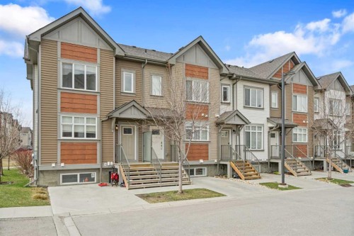205 Copperstone Park Se, Calgary, AB - Outdoor With Facade