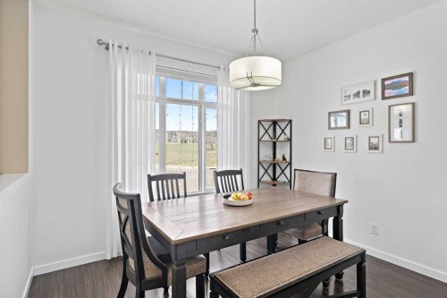 205 Copperstone Park Se, Calgary, AB - Indoor Photo Showing Dining Room