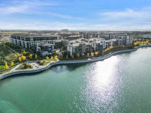 242 Mahogany Passage Se, Calgary, AB - Outdoor With Body Of Water With View