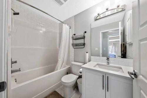 117-4150 Seton Drive Se, Calgary, AB - Indoor Photo Showing Bathroom