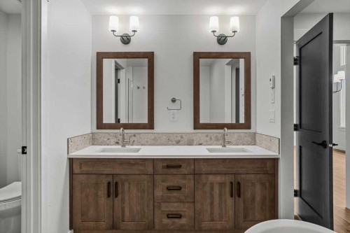 401-1505 Spring Creek Gate, Canmore, AB - Indoor Photo Showing Bathroom