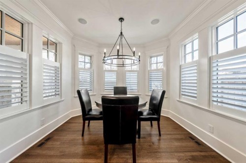 2022 32 Avenue Sw, Calgary, AB - Indoor Photo Showing Dining Room