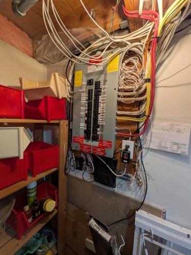 76 Martindale Close Ne, Calgary, AB - Indoor Photo Showing Basement