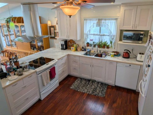 76 Martindale Close Ne, Calgary, AB - Indoor Photo Showing Kitchen With Double Sink