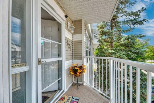 123-103 Strathaven Drive, Strathmore, AB - Outdoor With Deck Patio Veranda With Exterior