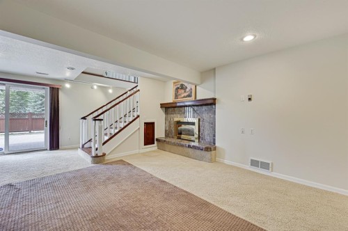 2706 Marquette Street Sw, Calgary, AB - Indoor With Fireplace