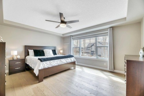 143 Stonemere Green, Chestermere, AB - Indoor Photo Showing Bedroom