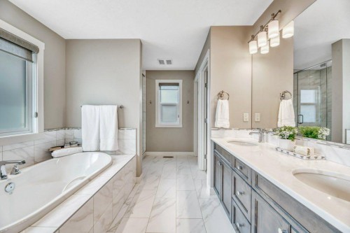 143 Stonemere Green, Chestermere, AB - Indoor Photo Showing Bathroom