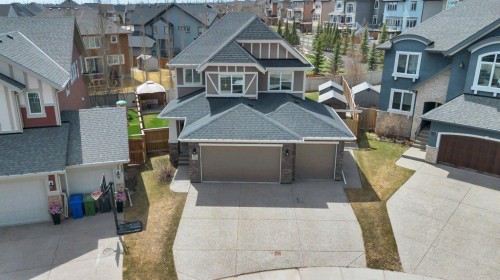 143 Stonemere Green, Chestermere, AB - Outdoor With Facade